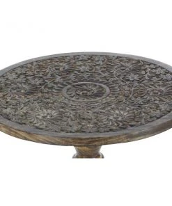 Grayson Lane Traditional Brown Mango Wood Round End Table -GRAYSON LANE shop 330857198 AlternateImage3 l