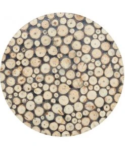 Grayson Lane Rustic Black Wood Round End Table -GRAYSON LANE shop 330857202 AlternateImage5 l