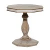 Grayson Lane Farmhouse Brown Wood End Table