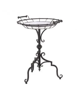 Grayson Lane Farmhouse Black Iron Round End Table -GRAYSON LANE shop 330857210 AlternateImage6 l