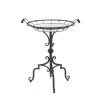 Grayson Lane Farmhouse Black Iron Round End Table