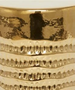 Grayson Lane Gold Composite Round End Table -GRAYSON LANE shop 330857215 AlternateImage3 l