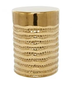 Grayson Lane Gold Composite Round End Table -GRAYSON LANE shop 330857215 AlternateImage7 l