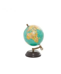 Grayson Lane 8-in x 5-in Traditional Iron Globe