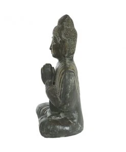 Grayson Lane 16-in x 13-in Rustic Brown Ceramic Buddha Scultpure 8 Grayson Lane 16-in x 13-in Rustic Brown Ceramic Buddha Scultpure -GRAYSON LANE shop 330857220 AlternateImage3 l