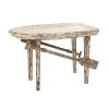 Grayson Lane Brown Wood Corner End Table