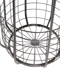 Grayson Lane Industrial Black Metal Round End Table -GRAYSON LANE shop 330857223 AlternateImage4 l