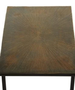 Grayson Lane Contemporary Black Metal Rectangular Accent Table -GRAYSON LANE shop 330857224 AlternateImage4 l