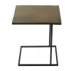 Grayson Lane Contemporary Black Metal Rectangular Accent Table