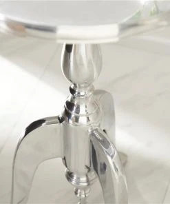 Grayson Lane Traditional Silver Aluminum Round End Table -GRAYSON LANE shop 330857225 AlternateImage3 l