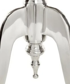 Grayson Lane Traditional Silver Aluminum Round End Table -GRAYSON LANE shop 330857225 AlternateImage4 l