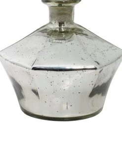 Grayson Lane Set of 2 Glam Decorative Jars in Silver Glass -GRAYSON LANE shop 330857232 AlternateImage3 l