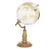 Grayson Lane 15-in x 8-in Traditional Gold Wood Globe