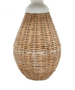 Grayson Lane Brown and White Iron with Wood Round End Table -GRAYSON LANE shop 330857234 AlternateImage4 l