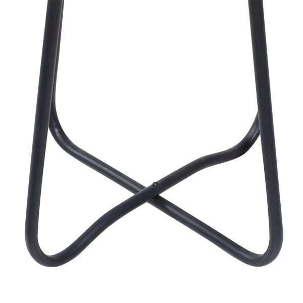 Grayson Lane Eclectic Black Metal Round End Table 4 Grayson Lane Eclectic Black Metal Round End Table - Image 4