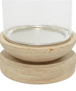 Grayson Lane Traditional Cream Wood Lantern Candle Holder -GRAYSON LANE shop 330857254 AlternateImage4 l