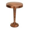 Grayson Lane Copper Metal Round End Table