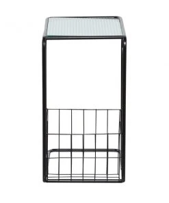 Grayson Lane Black Glass Rectangular End Table -GRAYSON LANE shop 330857268 AlternateImage7 l