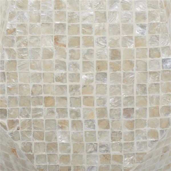 Grayson Lane Beige Resin Live Edge End Table 4 Grayson Lane Beige Resin Live Edge End Table - Image 4