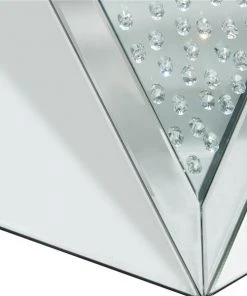 Grayson Lane Glam Silver Mirror Square End Table -GRAYSON LANE shop 330857277 AlternateImage4 l