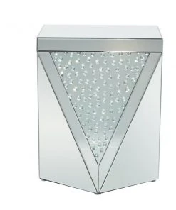 Grayson Lane Glam Silver Mirror Square End Table -GRAYSON LANE shop 330857277 AlternateImage5 l