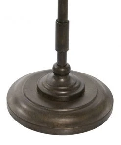 Grayson Lane Industrial Grey Wood Round End Table -GRAYSON LANE shop 330857280 AlternateImage4 l