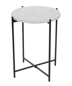 Grayson Lane Contemporary Black Terrazzo Round End Table -GRAYSON LANE shop 330857299 AlternateImage5 l