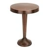 Grayson Lane Bronze Metal Round End Table