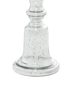 Grayson Lane Set of 2 Silver Glass Pillar Candle Holder -GRAYSON LANE shop 330857312 AlternateImage4 l