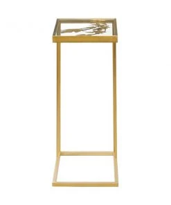 Grayson Lane Gold Metal with Glass Rectangular End Table -GRAYSON LANE shop 330857317 AlternateImage5 l