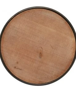 Grayson Lane Industrial Black Wood Round End Table 9 Grayson Lane Industrial Black Wood Round End Table -GRAYSON LANE shop 330857319 AlternateImage5 l