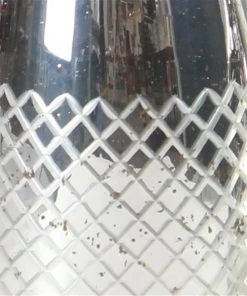 Grayson Lane Set of 2 Glam Silver Glass Decorative Jars -GRAYSON LANE shop 330857320 AlternateImage2 l