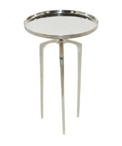 Grayson Lane Silver Metal Round End Table -GRAYSON LANE shop 330857325 AlternateImage5 l