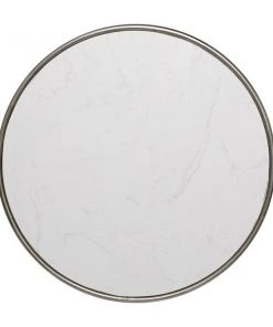 Grayson Lane Silver with Granite/Marble Top Round End Table -GRAYSON LANE shop 330857331 AlternateImage5 l