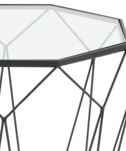 Grayson Lane Contemporary Black Iron Round End Table 7 Grayson Lane Contemporary Black Iron Round End Table -GRAYSON LANE shop 330857333 AlternateImage3 l