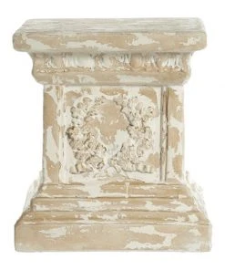 Grayson Lane Vintage Beige Resin Square End Table 9 Grayson Lane Vintage Beige Resin Square End Table -GRAYSON LANE shop 330857336 AlternateImage5 l