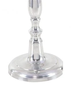 Grayson Lane Traditional Silver Aluminum Accent Table -GRAYSON LANE shop 330857338 AlternateImage3 l