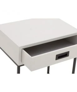 Grayson Lane Light Grey Pine Wood Rectangular End Table -GRAYSON LANE shop 330857342 AlternateImage3 l