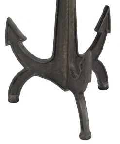 Grayson Lane Black Iron with Wood Round End Table -GRAYSON LANE shop 330857344 AlternateImage3 l