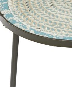 Grayson Lane Vintage Black Metal Round Accent Table -GRAYSON LANE shop 330857345 AlternateImage3 l