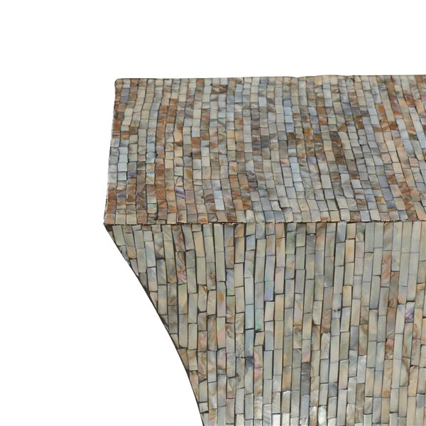 Grayson Lane Dark Beige Resin Square End Table 4 Grayson Lane Dark Beige Resin Square End Table - Image 4