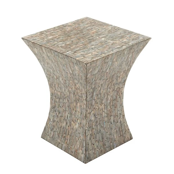 Grayson Lane Dark Beige Resin Square End Table 1 Grayson Lane Dark Beige Resin Square End Table
