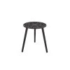 Grayson Lane Contemporary Black Wood Round End Table