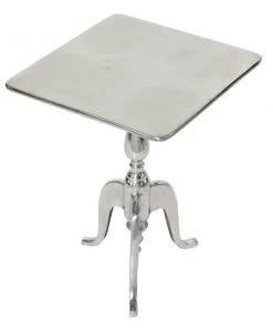 Grayson Lane Traditional Silver Metal Square End Table 9 Grayson Lane Traditional Silver Metal Square End Table -GRAYSON LANE shop 330857352 AlternateImage5 l