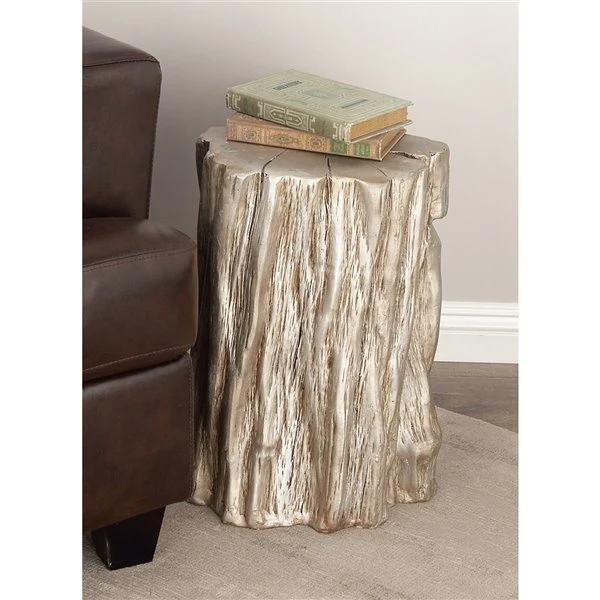 Grayson Lane Eclectic Gold Fibreglass Live Edge End Table 2 Grayson Lane Eclectic Gold Fibreglass Live Edge End Table - Image 2