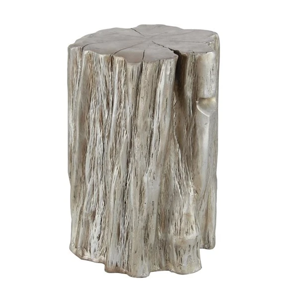 Grayson Lane Eclectic Gold Fibreglass Live Edge End Table 1 Grayson Lane Eclectic Gold Fibreglass Live Edge End Table
