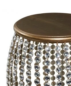 Grayson Lane Silver Wood Round End Table 8 Grayson Lane Silver Wood Round End Table -GRAYSON LANE shop 330857354 AlternateImage3 l