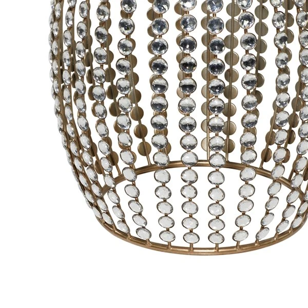 Grayson Lane Silver Wood Round End Table 5 Grayson Lane Silver Wood Round End Table - Image 5