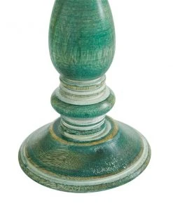 Grayson Lane Set of 3 Farmhouse Green Mango Wood Pillar Candle Holder -GRAYSON LANE shop 330857356 AlternateImage4 l