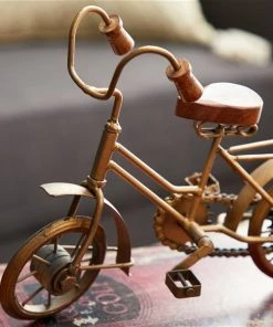 Grayson Lane Set of 2 11-in x 8-in Vintage Gold Bicycle Sculpture -GRAYSON LANE shop 330857361 AlternateImage2 l